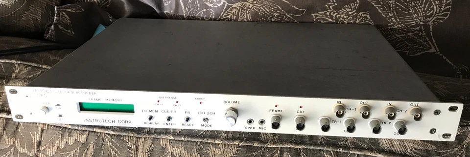 INSTRUTECH CORP VR-10B CRC DIGITAL DATA RECORDER-Made in USA,Works great - Image 2 of 4