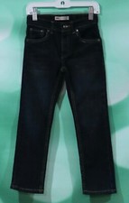 Levi's 511 Slim Size 6 Reg Boys Adjustable Waist Five Pocket Blue Jeans