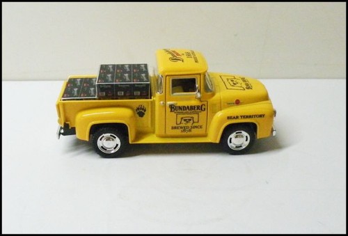 1956 Ford F-100 Bundy Ute with Cartons Custom Graphics Diecast Pickup - Bild 10 von 11