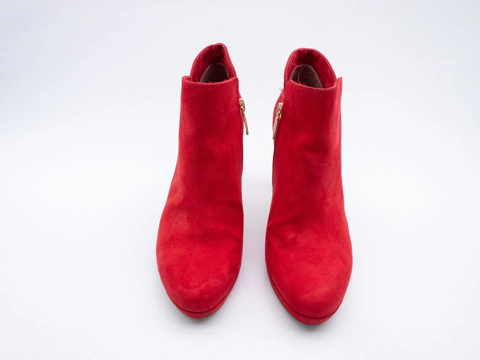 Botines De Tacón Tamaris Para Mujer Rojos Talla 37 EU Art. 32341-40 - Imagen 3 de 4