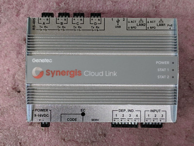 Genetec Synergis Cloud Link SY-CLOUDLINK *AS IS/Power On* | C1256