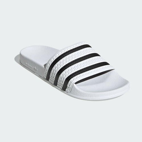 Adidas 280648A Ciabatte Adilette da Uomo Bianco Nr 9 ESTATE MARE PISCINA |  eBay
