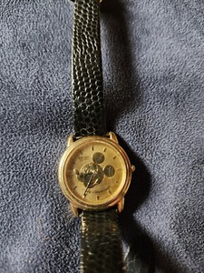 Limited Edition 4707/5000 Disney Mickey Mouse Gold Watch, Seiko Quartz 