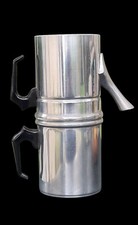 Caffettiera/Moka Napoletana In Alluminio ILSA TORINO Vintage Made In Italy