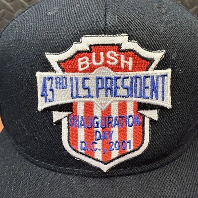 Vintage 2001 George Bush 43rd US Presidential Inauguration 