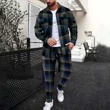 Mens Sweatsuits 2 Piece Sport Tracksuit Jogger Sweat Suits Jogging Outfits