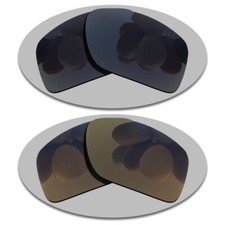 US Black Copper Lenses Replacement For-Oakley Double Edge OO9380 Polarized