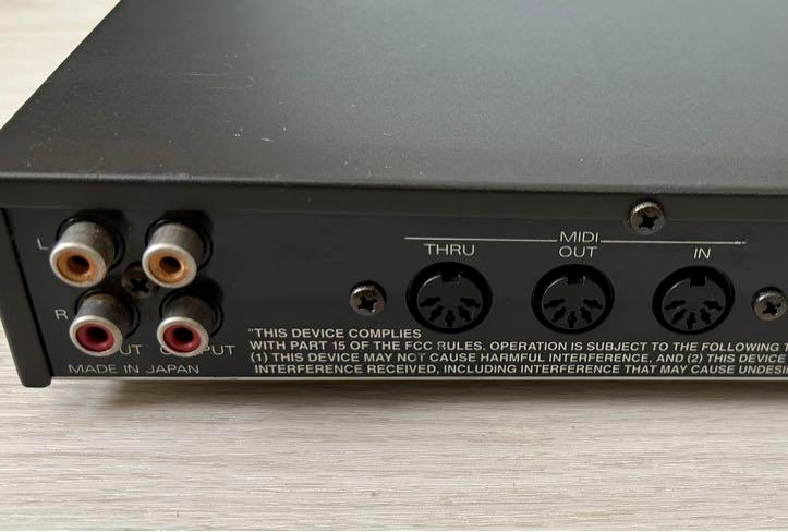 Roland P-55 Sound Canvas Piano Module Synth MIDI good condition JP