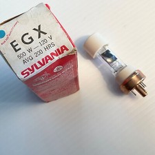 Projector Lamp NOS Sylvania EGX 500w 129 v orig box FREE SHIPPING