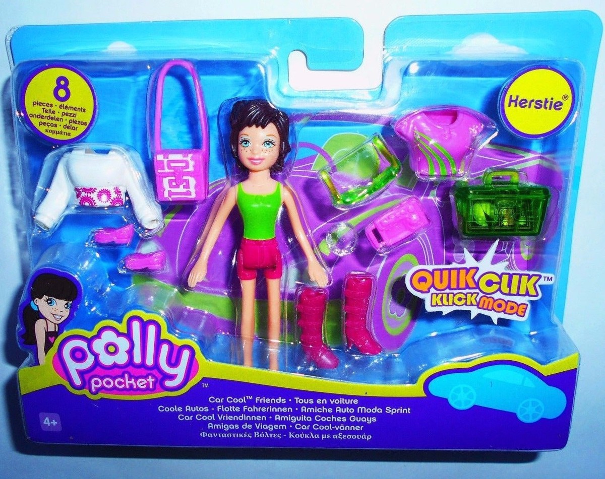 POLLY POCKET HERSTLE QUIK-CLIK CAR COOL FRIENDS K9315 - MATTEL | eBay