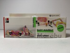 New Marabu Easy Marble Dip Kit Neon Colors Ye...