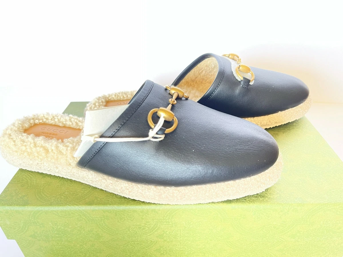 Gucci wool slippers hot sale