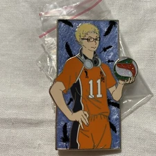diddly haikyuu enamel pin / please see pictures for item details thanks ;))