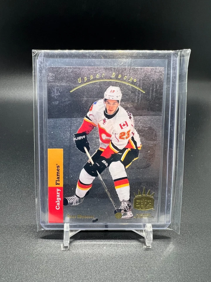 LOT OF 2 2013 SP Authentic 1993 Retro Prem Prosp Gold Auto #PP26 Sean Monahan/99 - Image 2 of 4