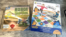 LEARN HOW TO CODE-Pre K, K,  Two NEW Sealed Games Early Programmers READ 