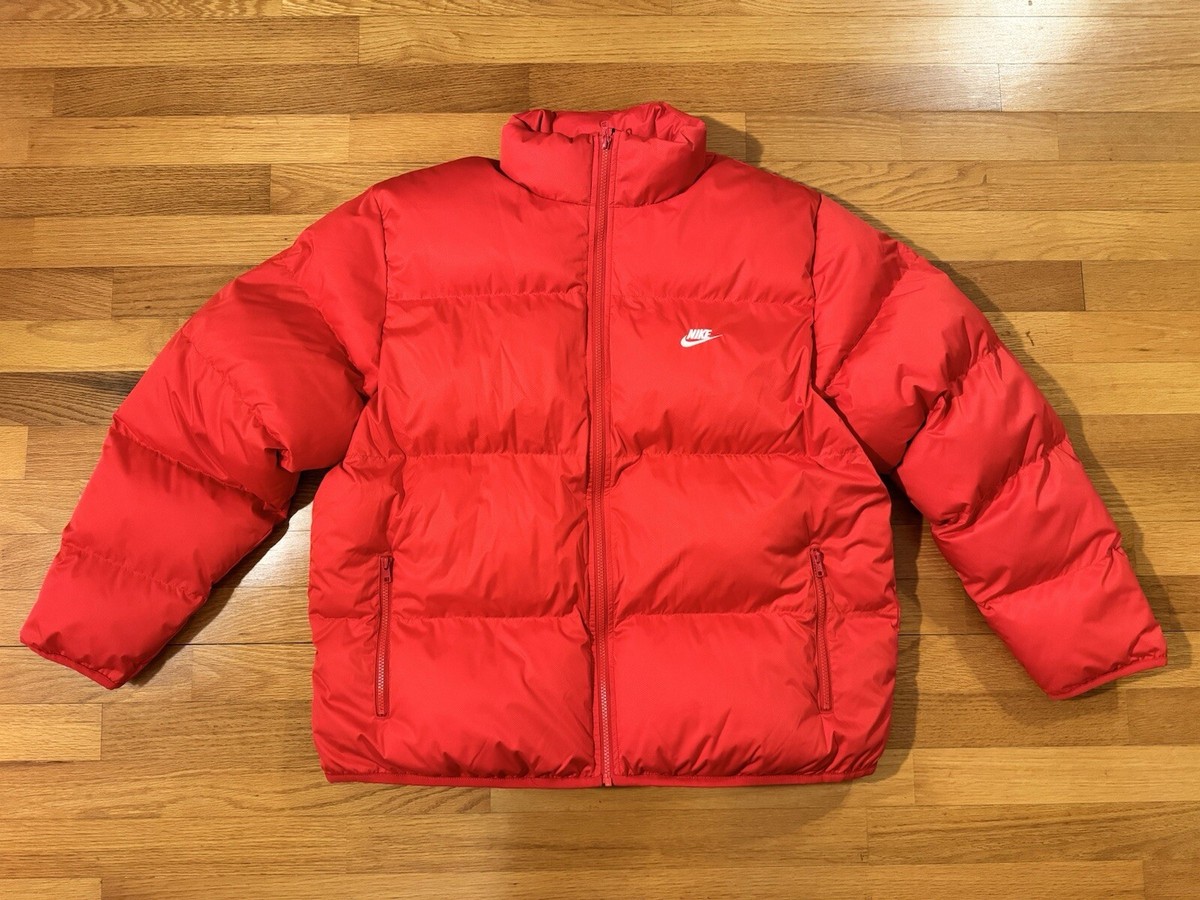 New XL Nike Storm-Fit Windrunner PrimaLoft Puffer Jacket Red