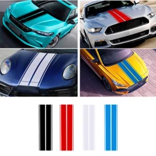 Universal Hood Decal Sticker, Car, Hood Racing Body Side Vinyl Modified Stripe