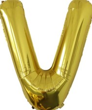 40  Inch Large Gold Letter Balloon,Big Size Jumbo Helium Mylar