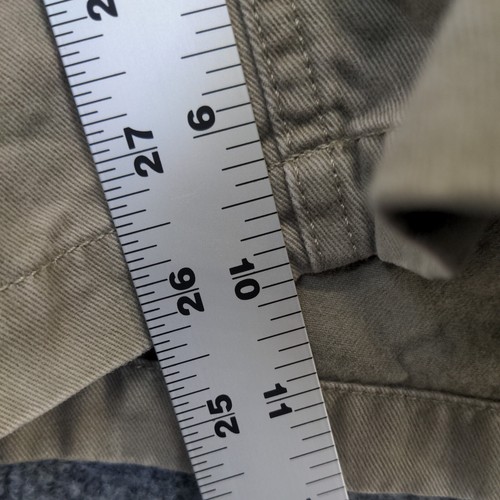 Sonoma Life + Style Men's Cargo Shorts Waist 36 Tan Flat Front Cotton 10" - Picture 11 of 11