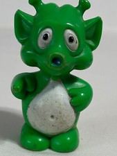 VINTAGE SPACE STATION PLAYWORLD 1984 GREEN ALIEN FIGURE TOY D4