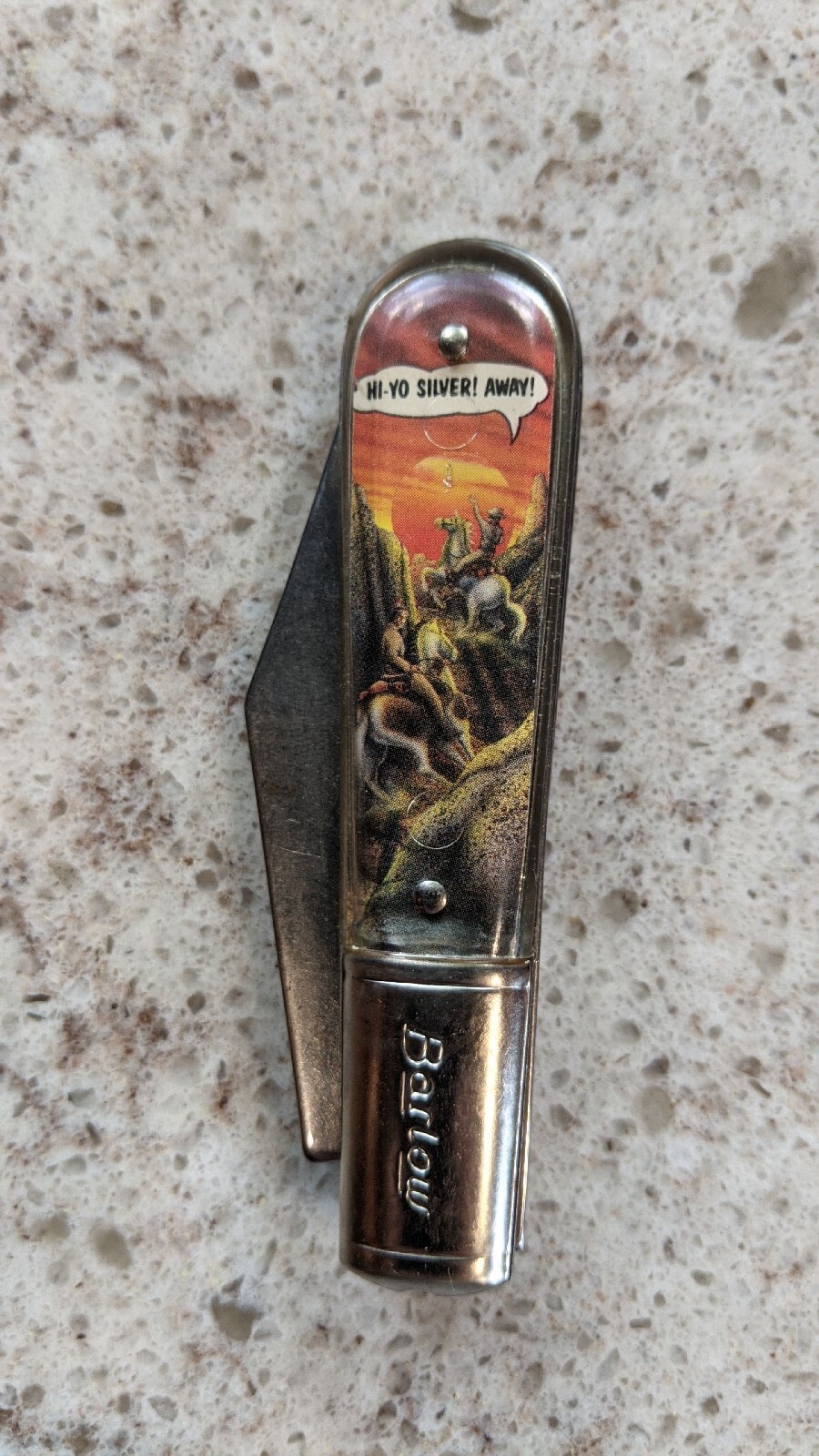 VINTAGE USA BARLOW POCKET KNIFE SET/RED RYDER/GENE AUTRY/LONE RANGER