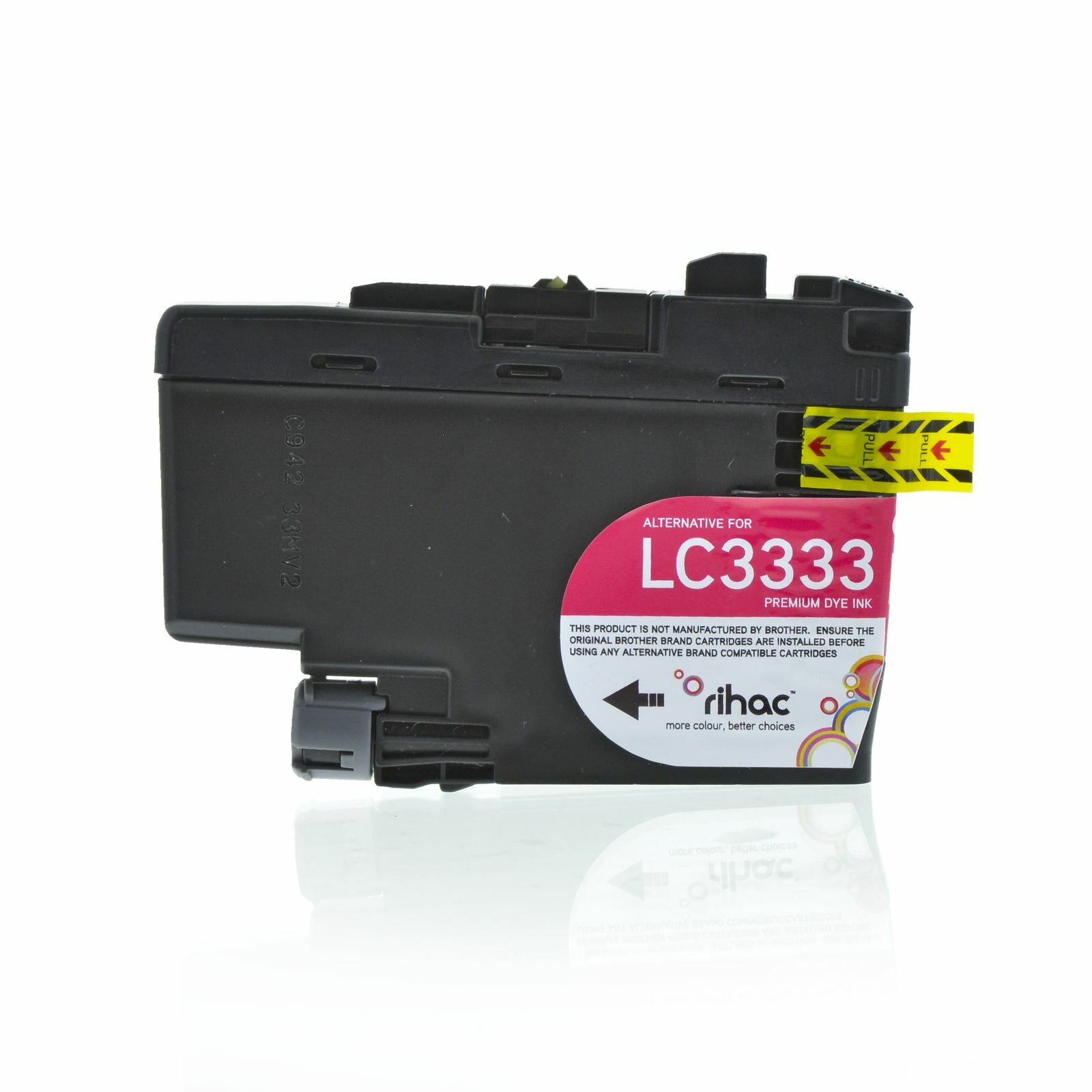 LC3333 RIHAC ink cartridges alternative for Brother MFCJ1300DW & DCP