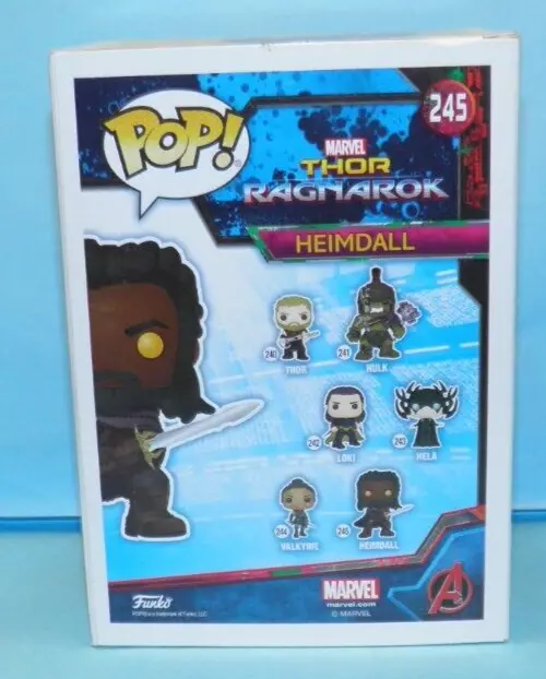 Funko Pop! Marvel Thor Ragnarok Heimdall 245 Original Colecionavel - Moça  do Pop - Funko Pop é aqui!