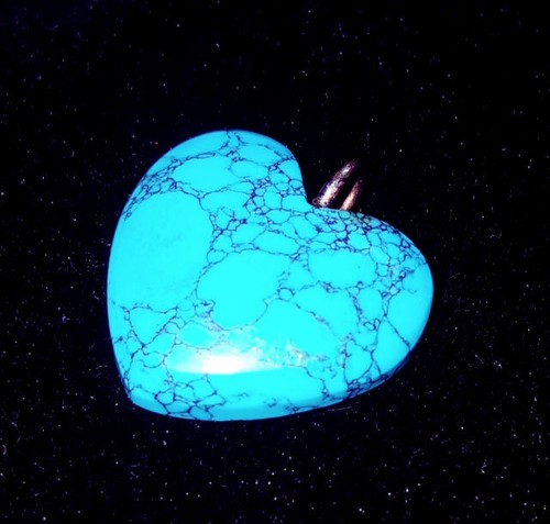 Colgante de piedras preciosas sueltas turquesa azul natural de 11,12 quilates con forma de corazón gema certificada - Imagen 7 de 12