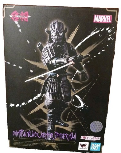 Samurai Black Spider-Man Meisho Manga Realization Action Figure