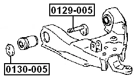 Cam Febest 0129-005 OEM 48190-35020 Foto 2 de 3