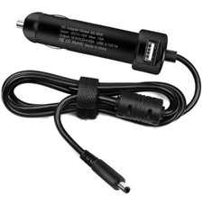 Car Charger for Dell Latitude 7220 Rugged Extreme Tablet DC Power 3.0x4.5mm NEW