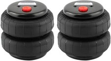 2pcs Standard 2500 Lb Air Ride Suspension Bags 12npt Single Port Heavy Duty