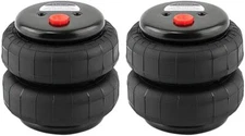 2PCS Air Ride Suspension Bag Standard 2500 lb 1/2"npt Single Port Universal USA