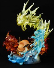 Eevee Statue Water Power Fire Statue Full Painted Model GK IN STOCK SD Size