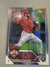 2023 Topps Chrome #138 Michael Stefanic Prism Refractor