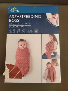 Itzy Ritzy Breastfeeding Boss Multi-Use Cover – a Nursing Cover, Swaddle