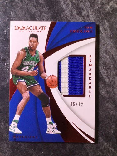 2017-18 Panini Immaculate Remarkable Memorabilia #/12 Sam Perkins #RM-SPK