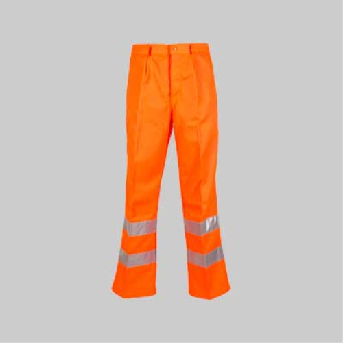 Pantalone fustagno alta visibilita' tg. m