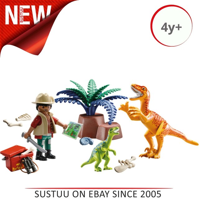 playmobil dinosaur explorer set