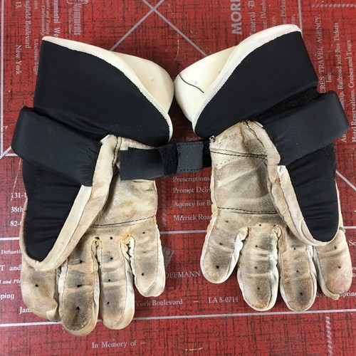 Vintage 80s 90s Mylec Pro Padded Street Hockey Gloves Gear Equipment