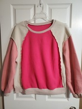 Multicolored, Outside Seam Women's Crew Neck Sweatshirt by Shein. Size L.