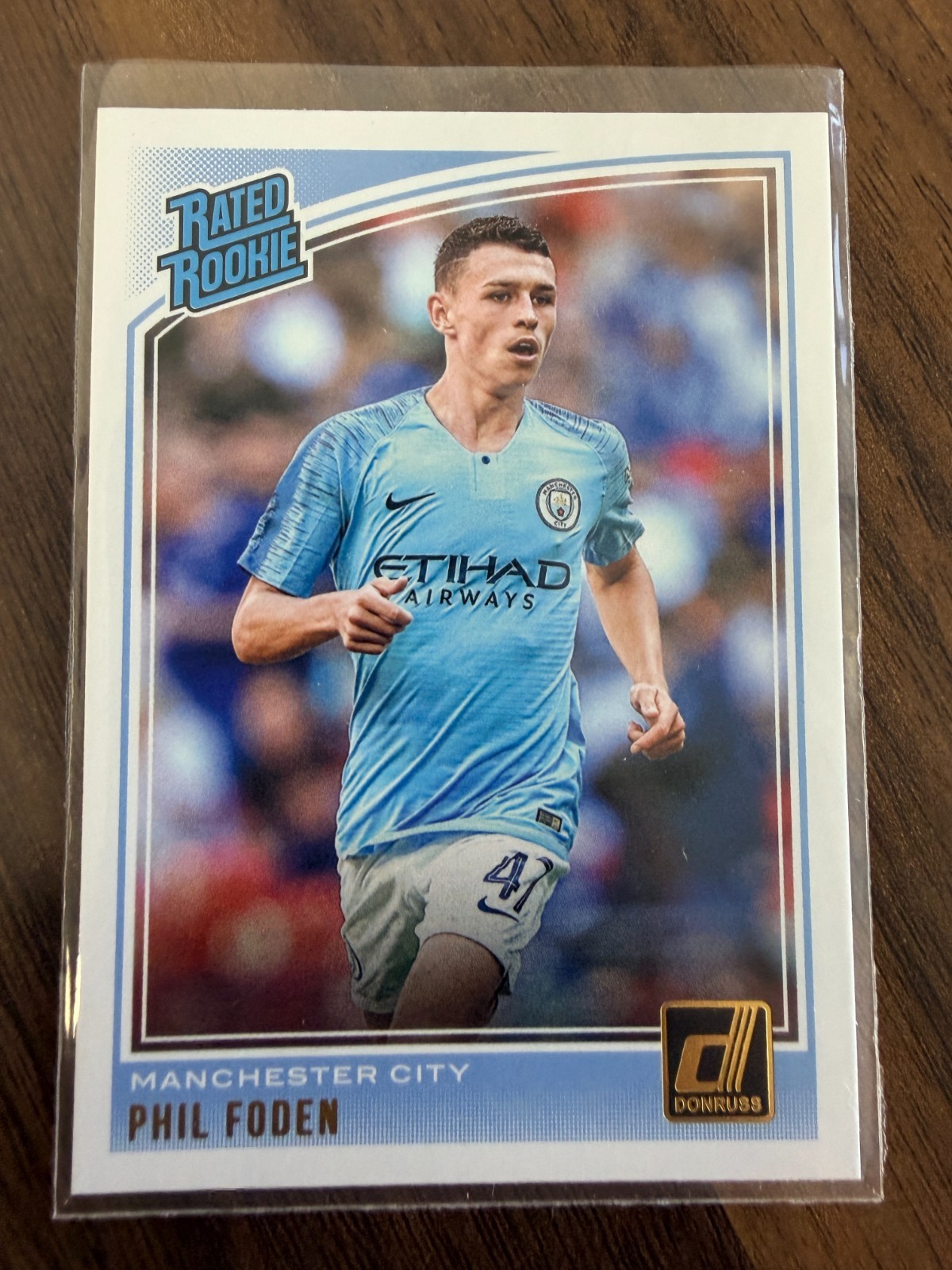 2018 Donruss Manchester City PHIL FODEN Rookie #179