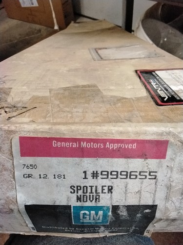 1983-1984 Hurst Olds Oldsmobile H/O Rear Spoiler 999655 4558898 ...