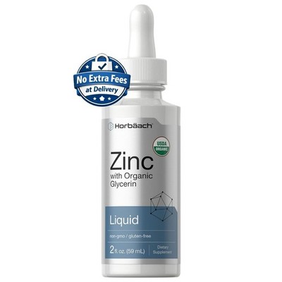 Gotas Líquidas de Sulfato de Zinc con Glicerina Orgánica, 2 fl oz (59 mL)