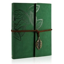 Green Scrapbook Leaf Photo Album Mother's Day Gift Family Scrapbook