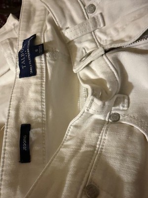 Talbots Women s Jeans Size 6 Simply Flattering Collection Ankle Length White