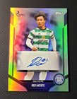 2023-24 Topps SPFL Reo Hatate Celtic FC Refractor Autograph 01/10