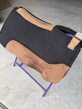 Diamond Wool Cut Back Saddle Pad Western Saddle Pad