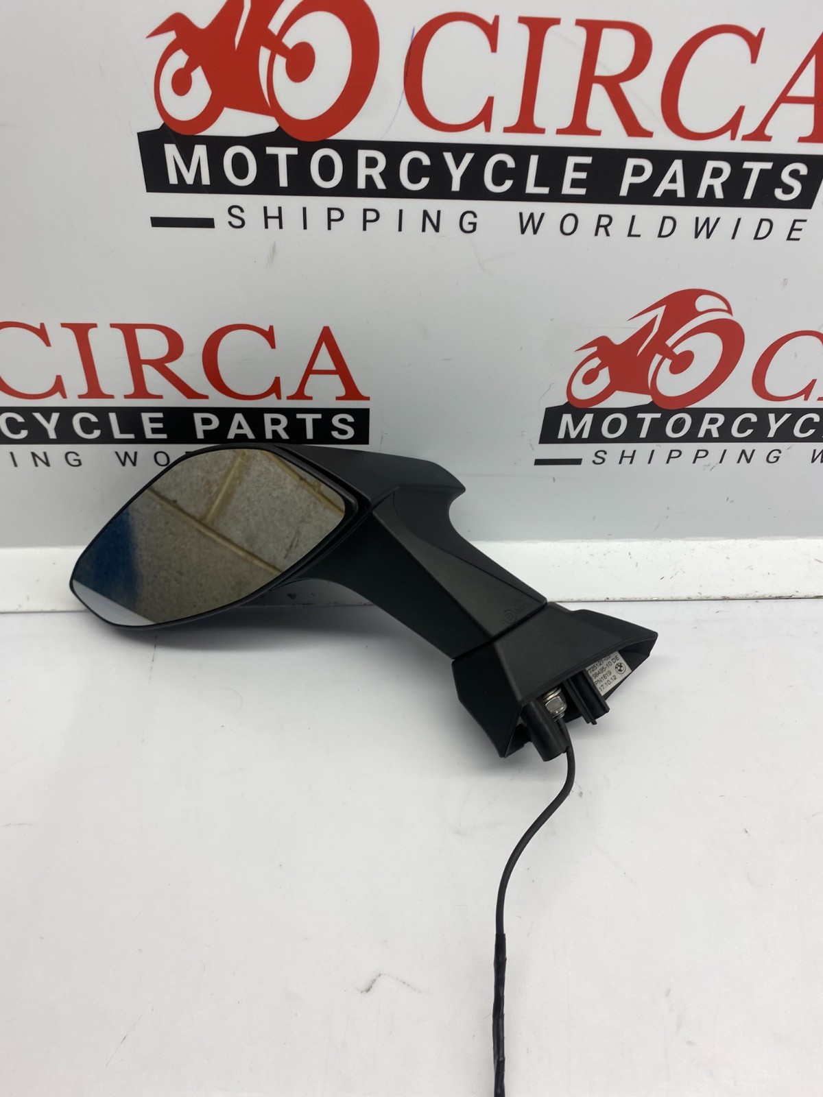 BMW C650GT 2011-2015 Rear View Mirror Assembly Left Side Black (51168396627)