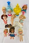 Mixed LOT of Vintage 1960s Liddle Kiddles Dolls, Outfits, Kologne Bottles RARE